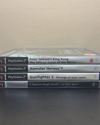 Lotto 4 giochi PS2 - Playstation2