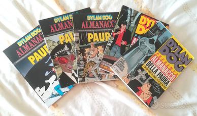 5x Dylan dog - Almanacco della paura - ristampe