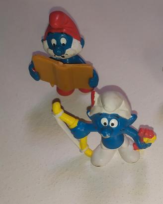 puffi puffo arciere raro 