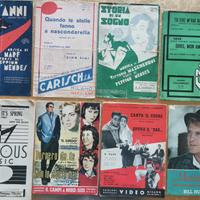 Spartiti musicali vintage - Elenco A