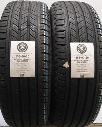 2 GOMME 255 60 20 MICHELIN A57315