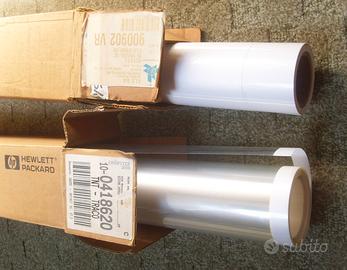 Acetato + Film bianco per stampante plotter HP