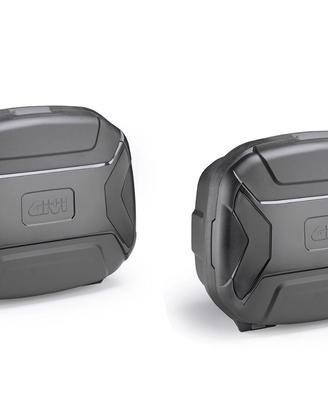 Coppia valigie Givi Trekker lite 35+35 lt nere