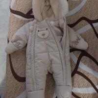 tuta invernale neonato 1/3 mesi