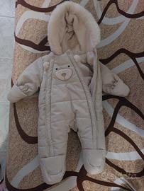 tuta invernale neonato 1/3 mesi