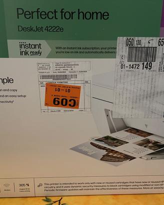 Stampante All-in-One HP Deskjet 4222e