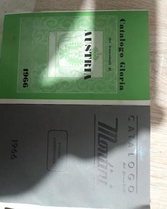 cataloghi d'epoca di francobolli di svizzera e aus