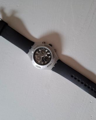 SWATCH IRONY SCUBA  YBS4000 BLACK RUSSIAN