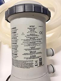 Filtro + Accessori per manutenzione piscina