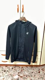 Felpa Sik Silk nera XL