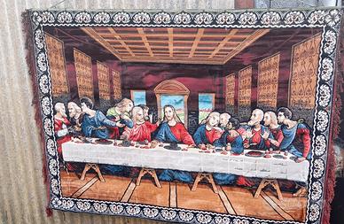   tappeto,arazzo  "L'Ultima Cena" 