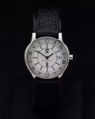 Bulgari Solo Tempo lady 29 mm steel ref ST29S