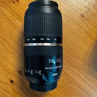 Tamron 70-300 f4-5.6 attacco canon
