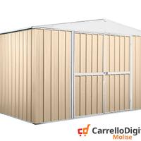 Box in lamiera di Acciaio 360x260cm 9mq beige