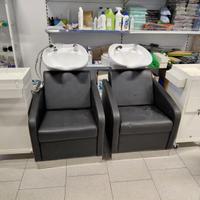 Arredamento per parruccheria capelli
