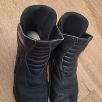 Scarpe moto pelle