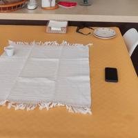 tavolo rovere "massiccio" con colonna acciaio 