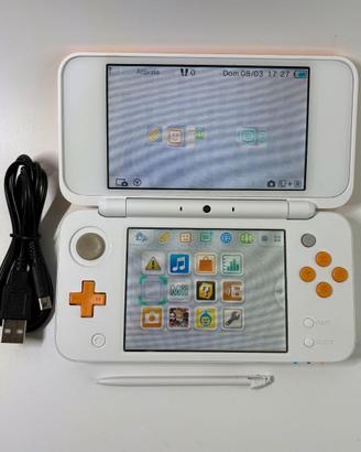 new nintendo 2ds xl bianco