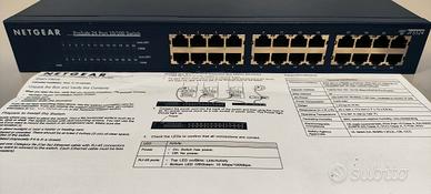 Switch NETGEAR ProSafe 24-port 10/100 mod. JFS524