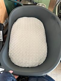 Cuccia in plastica con cuscino