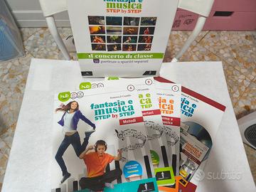 libro musica Fantasia e Musica step by step