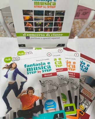 libro musica Fantasia e Musica step by step