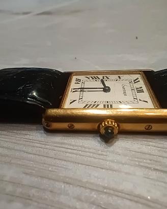Cartier tank 18k Orologio