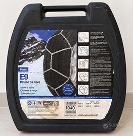 Catene da neve E9 9 mm con valigetta