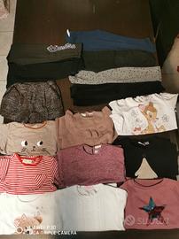 lotto vestiti bambina 3 anni autunno inverno