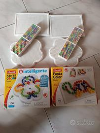 Lotto 4 set Quercetti FantaColor Basic 