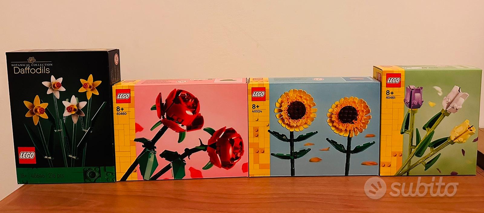 Fiori lego (narcisi,rose,girasoli,tulipani) - Collezionismo In vendita a  Viterbo