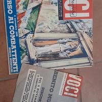 rivista e disco d epoca