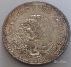 Messico 5 pesos 1948 Ag 900 %. g 30