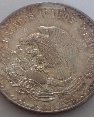 Messico 5 pesos 1948 Ag 900 %. g 30