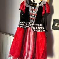 Vestito carnevale bambina “Regina di cuori”