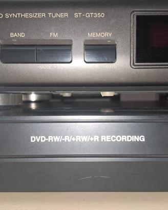 Radio e lettore registratore dvd.