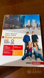 Libro di tedesco Ganz Genau!