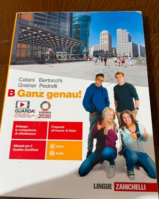 Libro di tedesco Ganz Genau!