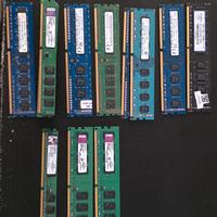 Banchi memoria RAM ddr2 ddr3 ddr4