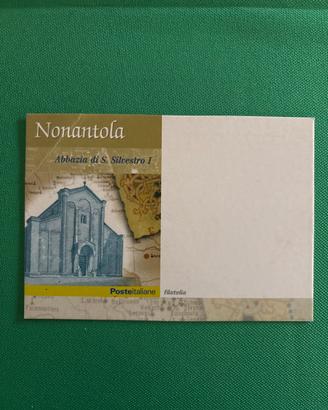 Cartolina filatelica Abbazia di S.Silvestro I