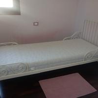 letto metallo singolo allungabile fino 200 cm