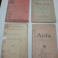 Libretti d'opera dei primi del Novecento