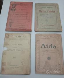 Libretti d'opera dei primi del Novecento