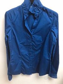 Camicia NUOVA blu elettrico tg S