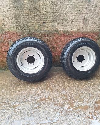 gomme piu cerchi x rimorchi agricoli