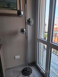 Lampada piantana vintage space age Reggiani 