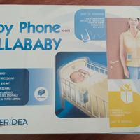 Baby monitor con dondolio culla e luce automatica