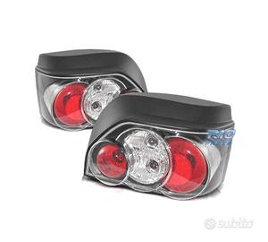 FANALI RENAULT CLIO 90-98 LOOK LEXUS NERO