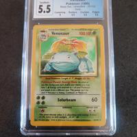 Pokemon Venusaur grade 5.5 CGC ENG 1999