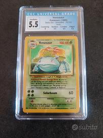 Pokemon Venusaur grade 5.5 CGC ENG 1999